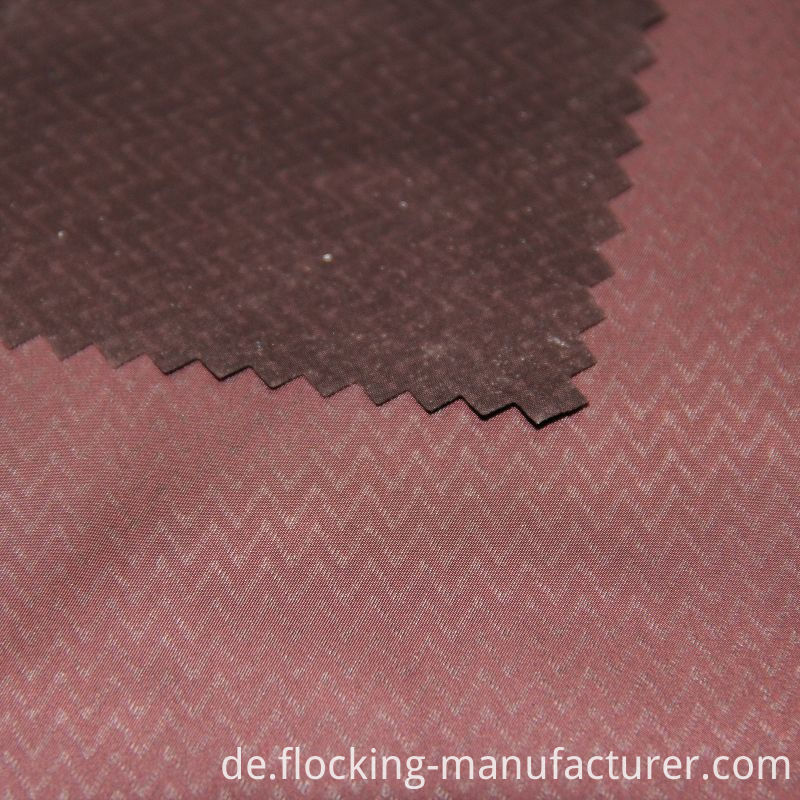 Embossed Printed Fake Memory Fabric for Spring Coat